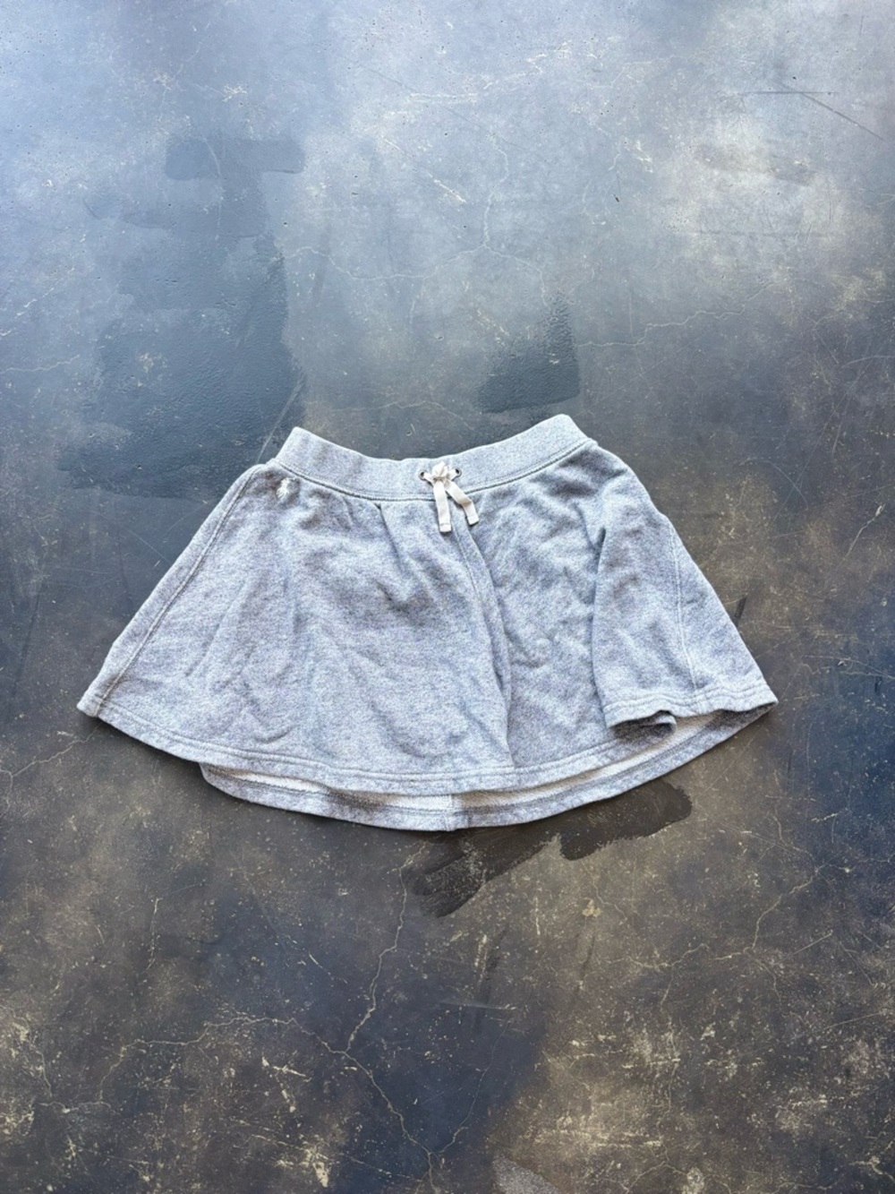 Polo by Ralph Lauren Light Gray Knit Skirt